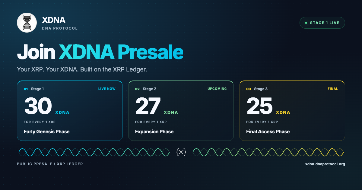 XDNA Presale | DNA Protocol